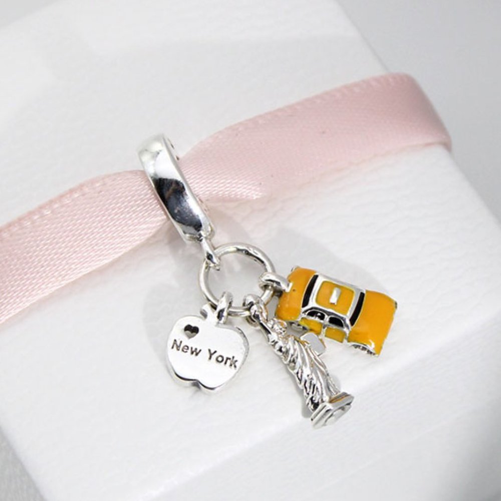Pandora Symbols Of New York City Dangle Charm Gem